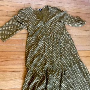 Madewell maxi dress in mint condition